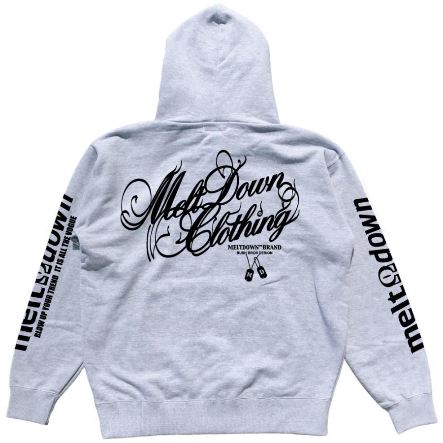 激レア 希少 SMAP スマップ オールド ビンテージ スウェット パーカー ドラマ着用商品】MELTDOWN(メルトダウン) ジップスウェットパーカー