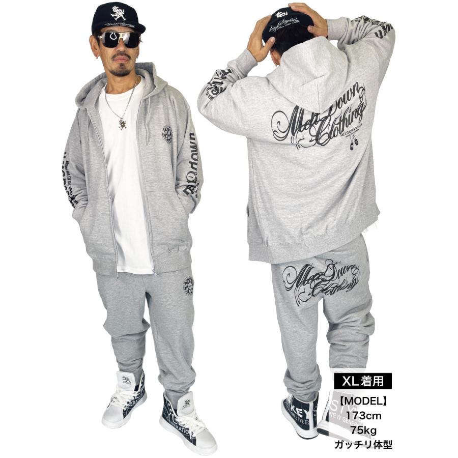 ドラマ着用商品】MELTDOWN(メルトダウン) ジップスウェットパーカー