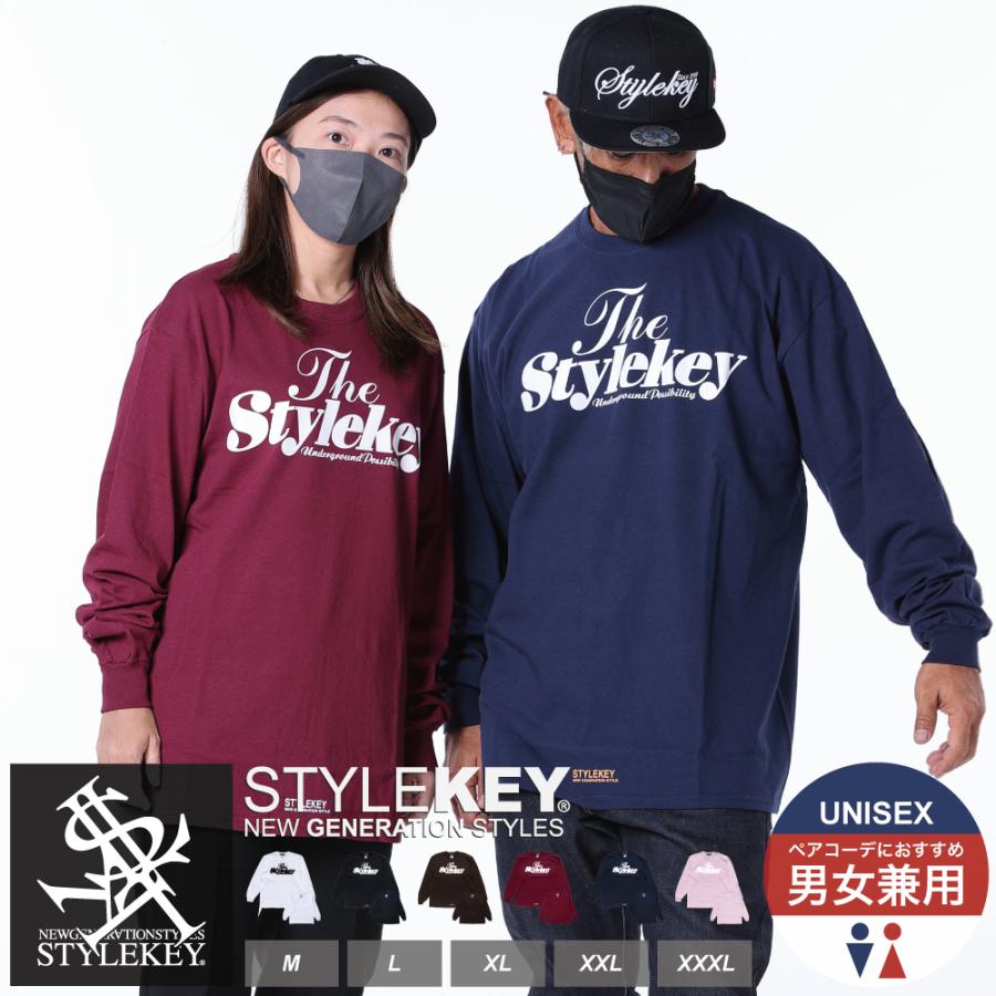 StyleKey（スタイルキー） 長袖Tシャツ SWEET LOGO L/S TEE(SK23FW 
