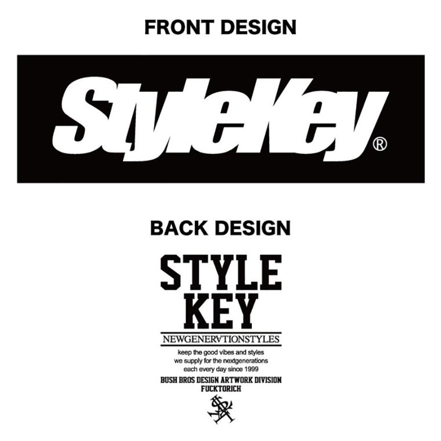 STYLEKEY(スタイルキー) 長袖Tシャツ BOX LOGO L/S TEE(SK23FW-LS03) ストリートファッション ヒップホップ レゲエ ダンス B系 定番ロゴ 大きいサイズ｜b-bros｜17