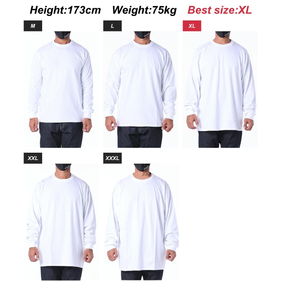 STYLEKEY(スタイルキー) 長袖Tシャツ BOX LOGO L/S TEE(SK23FW-LS03) ストリートファッション ヒップホップ レゲエ ダンス B系 定番ロゴ 大きいサイズ｜b-bros｜19