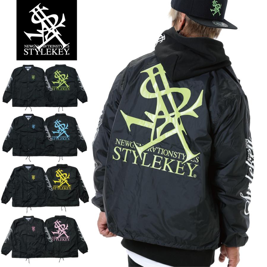 STYLEKEY スタイルキー コーチジャケット NEON ROYAL COACH JACKET SK21FW-JK01 ストリート ヒップホップ B系 レゲエ バンド ジャケット 【93%OFF!】 STYLEKEY スタイルキー コーチジャケット NEON ROYAL COACH JACKET SK21FW-JK01 ストリート ヒップホップ B系 レゲエ バンド ジャケット 【93%OFF!】
