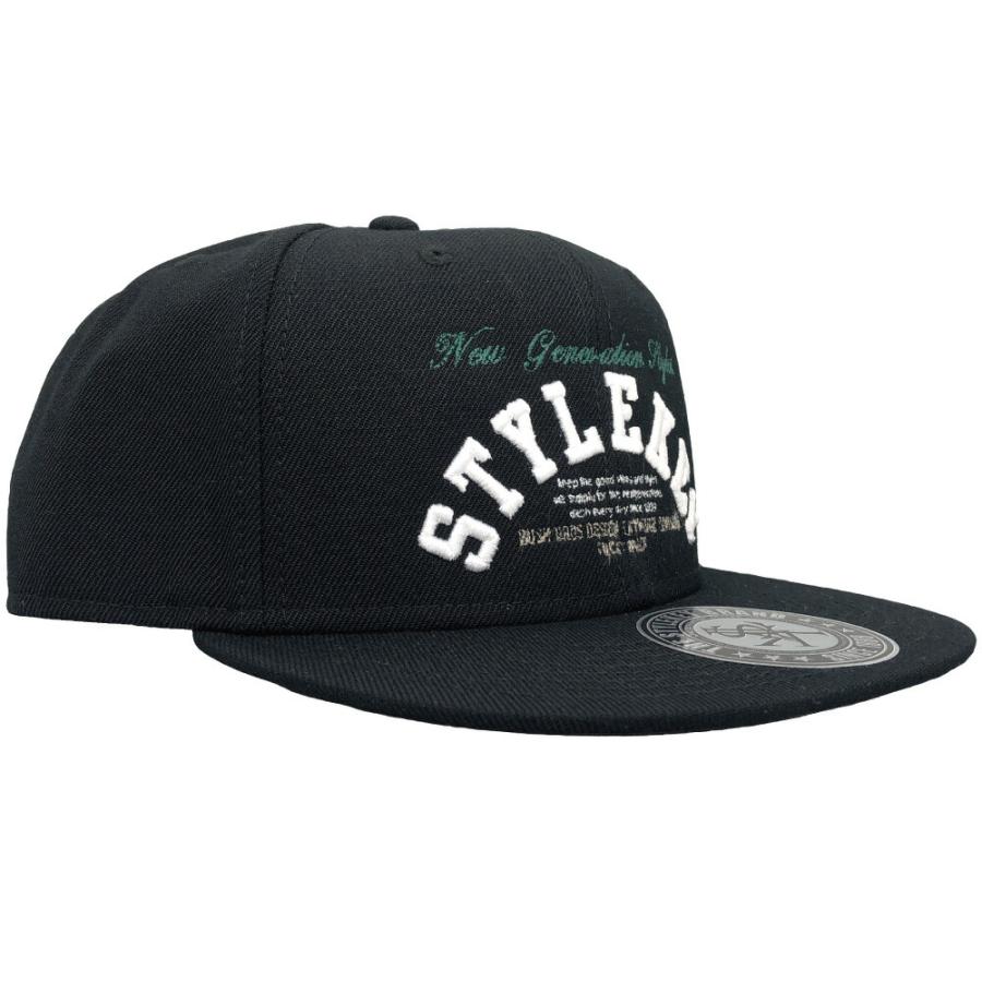 STYLEKEY(スタイルキー) スナップバックキャップ BRIDGE SNAPBACK CAP(SK21SU-CP01) ストリート ヒップホップ レゲエ バンド B系 帽子 ロゴ ブラック 黒｜b-bros｜04