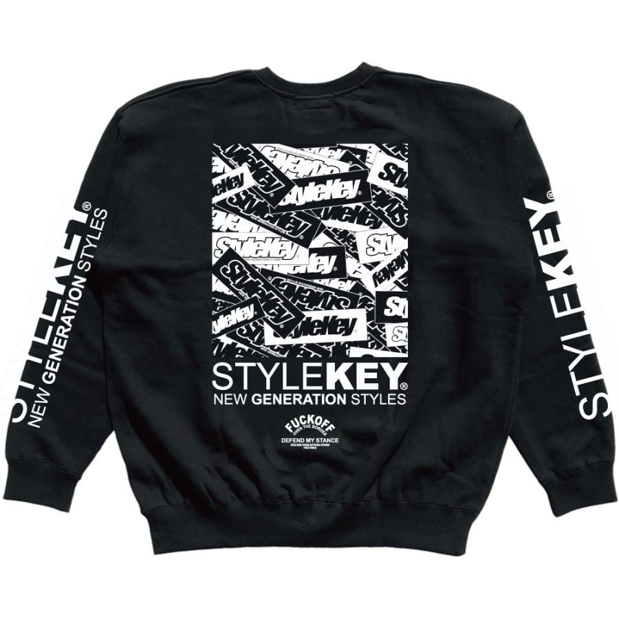 STYLEKEY(スタイルキー) クルースウェット MUMMY CREW SWEAT(SK23FW-SWC02) ロゴ ストリート系 トレーナー B系 ヒップホップ 大きいサイズ｜b-bros｜06