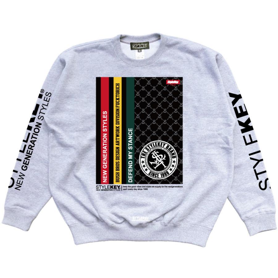 STYLEKEY(スタイルキー) クルースウェット MEMBER'S CARD CREW SWEAT(SK23FW-SWC03) ストリート トレーナー B系 ヒップホップ 大きいサイズ｜b-bros｜07