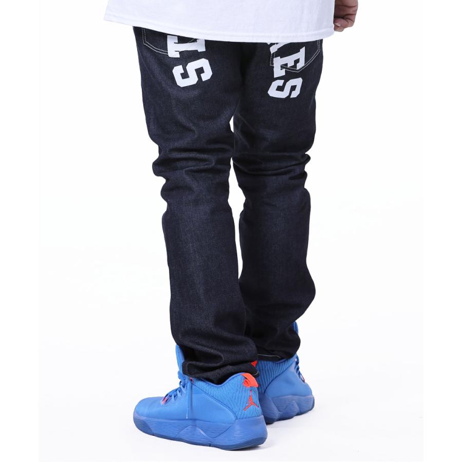 StyleKey（スタイルキー） デニムパンツ ARCH LOGO SLIM DENIM PANTS