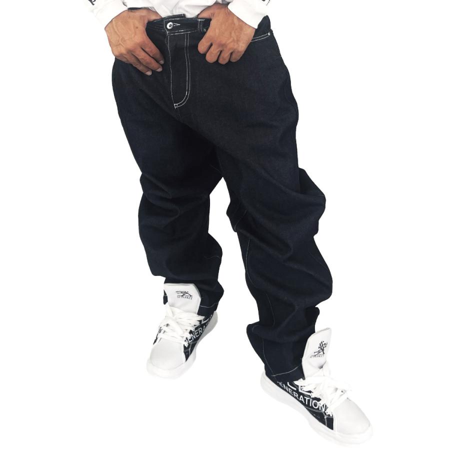StyleKey（スタイルキー） バギーデニムパンツ HOLINESS BAGGY DENIM