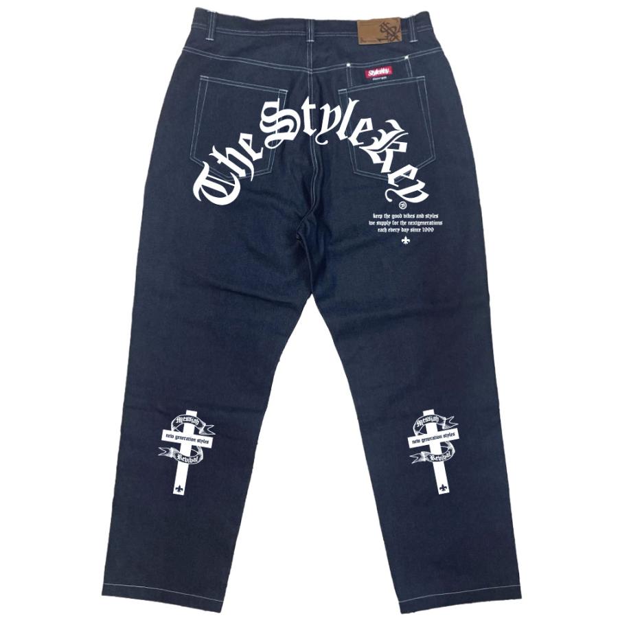 StyleKey（スタイルキー） バギーデニムパンツ HOLINESS BAGGY DENIM