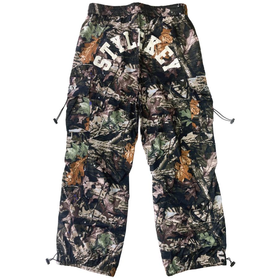 StyleKey（スタイルキー） 総柄カーゴパンツ SAFARI PARACHUTE CARGO