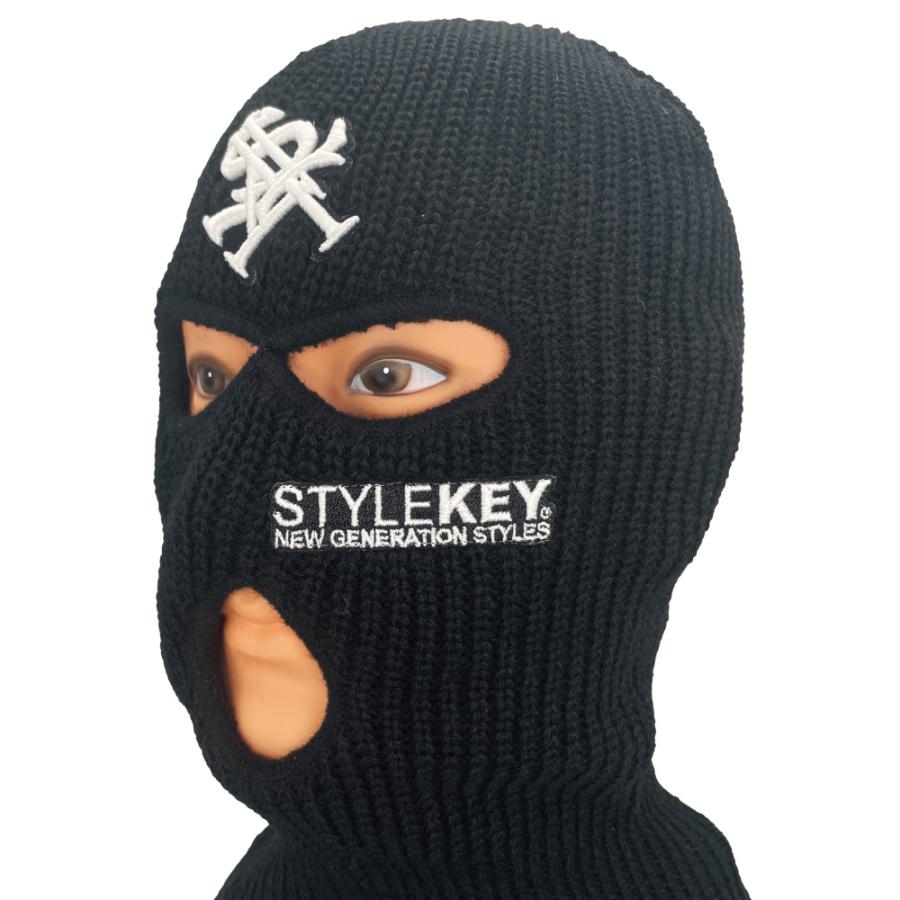 StyleKey（スタイルキー） フルフェイスニット帽(3つ穴) THIEF KNIT