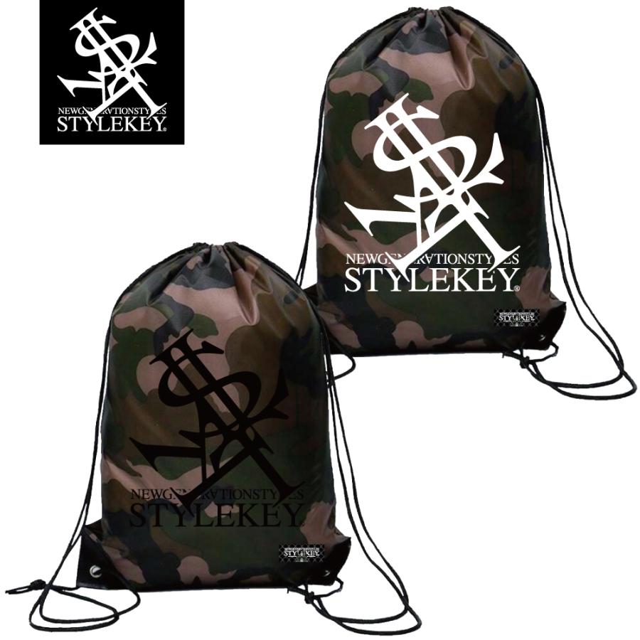 StyleKey（スタイルキー） 迷彩ナップサック ROYAL CAMO KNAPSACK