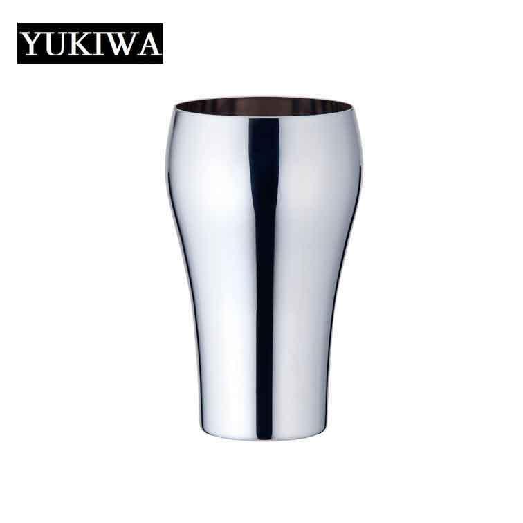 YUKIWA タンブラー メイドイン燕の逸品 ユキワ ビアタンブラーL 一重 