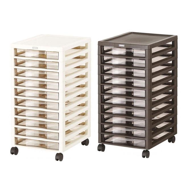 JEJアステージ レターケース 書類ケース 引き出し B4 10段 書類棚