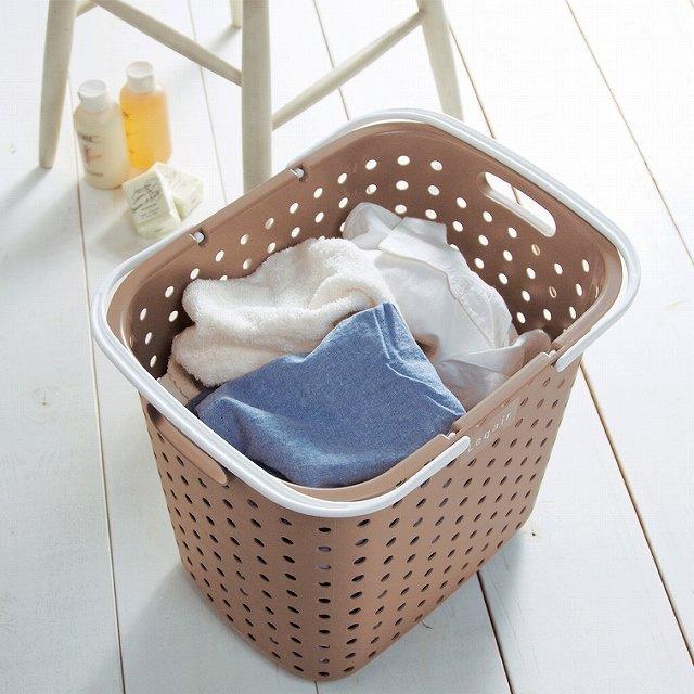 JEJアステージ ランドリーバスケット 洗濯カゴ 洗濯かご 幅42.5