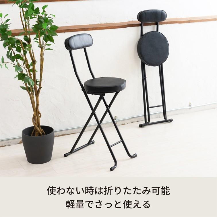 永井興産 座面高さ60cm キッチンチェアに NK-061 ハイチェア