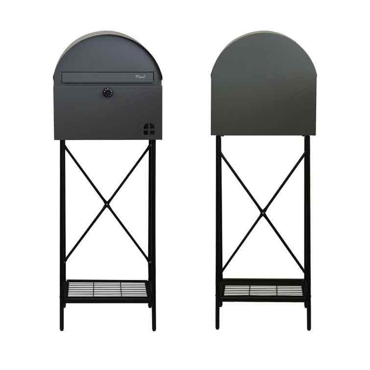 スタンドポスト Karon カロン おしゃれ 軒下 家庭用 スタンド ポスト