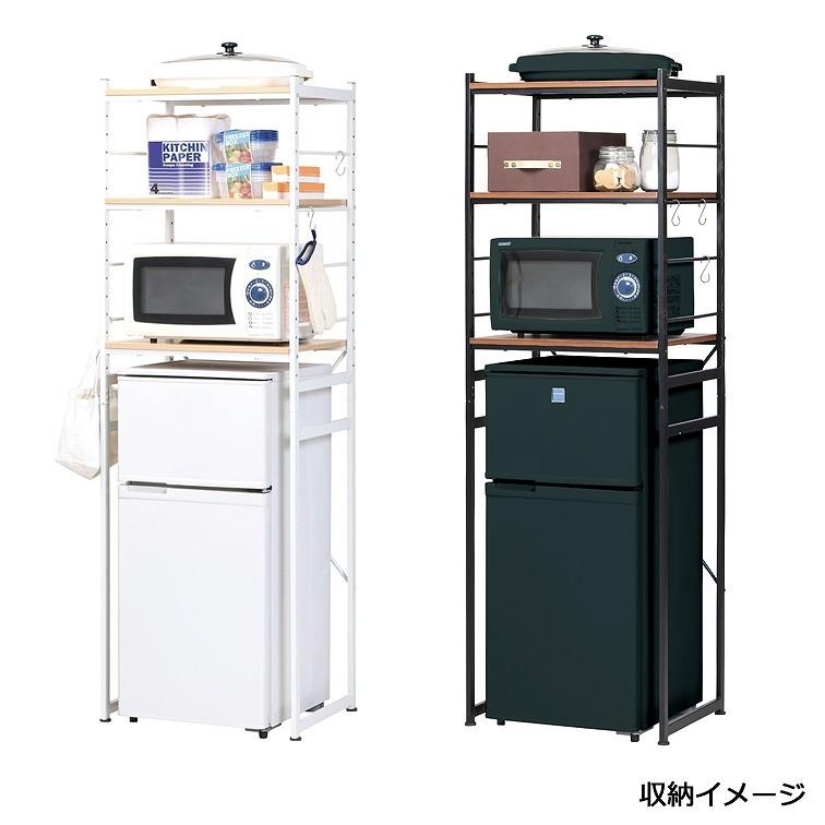 キッチンラック、冷蔵庫上ラック、レンジラック 楽天市場】【公式】冷蔵庫上ラック 冷蔵庫 ラック レンジ台 レンジ