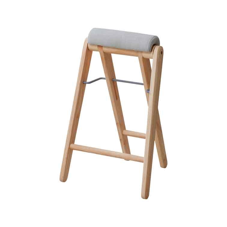 キッチン用にも スツール ハイチェア TITTO-FH ( フォールディング