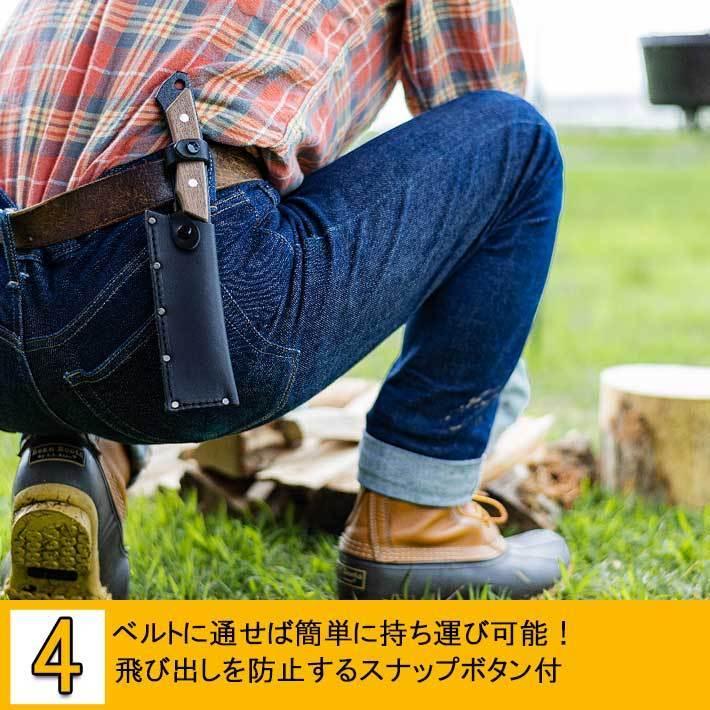アウトドア ナイフ 多喜火鉈110mm ブビンガ ビンテージ風 薪割り アウトドア ナイフ 多喜火鉈110mm ブビンガ ビンテージ風 薪割り
