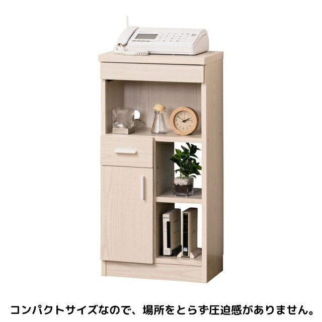 ルーター収納40 ( ルーター収納 木製 モデムラック スリム wifi FAX台