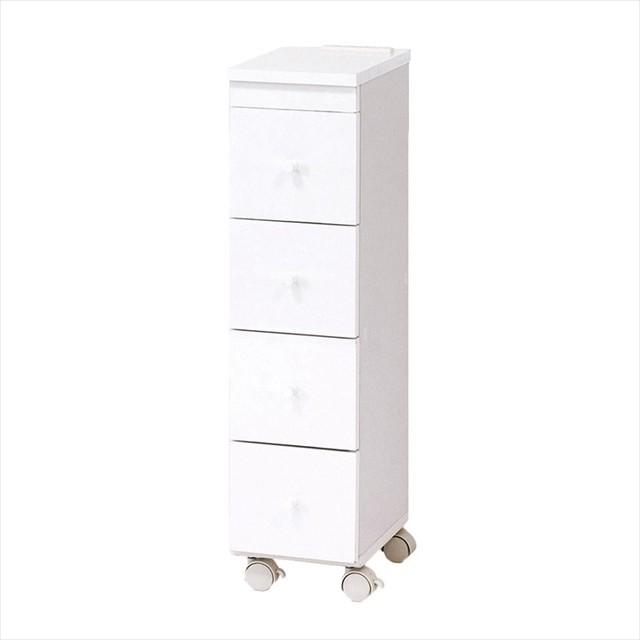 隙間収納 隙間収納ラック キッチンストッカー スリムワゴン 幅20x奥行31x高さ71cm スリムストッカー キッチン ランドリー 洗面所 脱衣所 木製 キャスター付き