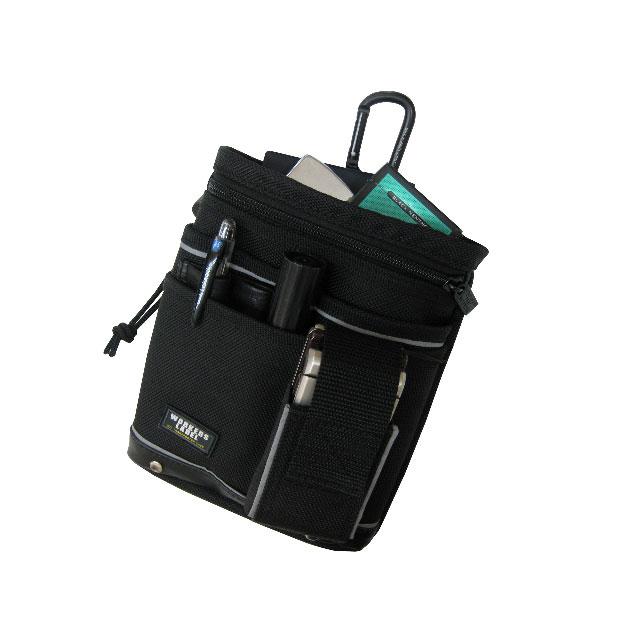 携帯小物入れ 反射ライン付小物ケース RF-95 カラビナ付 小物ケース