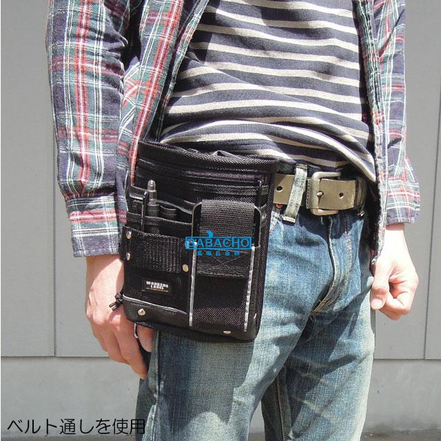 携帯小物入れ 反射ライン付小物ケース RF-95 カラビナ付 小物ケース