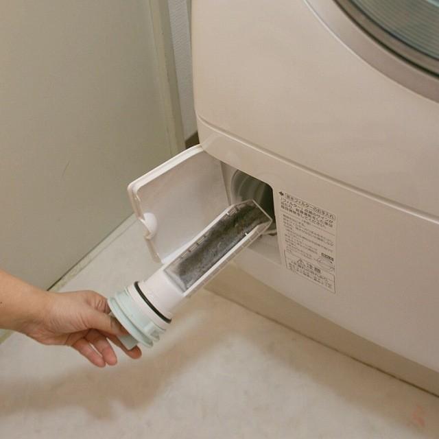 セーブインダストリー ドラム式洗濯機 毛ごみフィルター 洗濯機