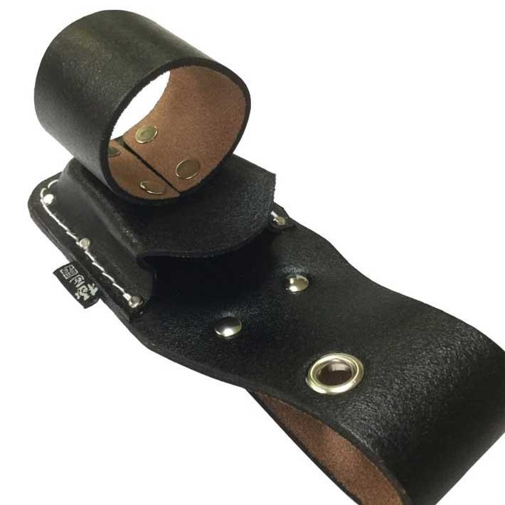 BEST TOOL 水平器 墨ツボ 工具差し 腰袋 ツールケース 黒革 革 ミニ