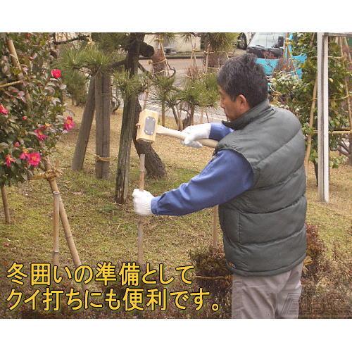 浅野木工所 2面鉄プレート付片手カケヤ 75mm 17255 : B・Bセレクト