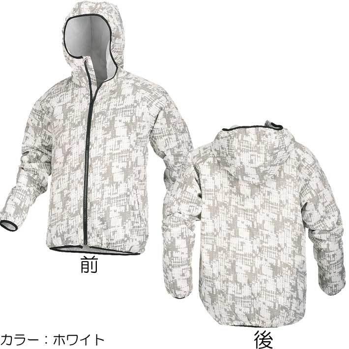 防寒着 メンズ 中綿ジャケット 作業着 おしゃれ ストレッチ パーカー ジャケット 中綿 アウトドア キャンプ 8270 中綿ストレッチパーカー 冬用 作業服 防風 | カジメイク | 07