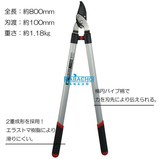 刈り込みばさみ  ラクぎりミニ太枝切バサミ OM-600 太枝切りバサミ 太枝切鋏 太枝切りはさみ 太枝切り 枝切りバサミ太い枝 | ブランド登録なし | 02