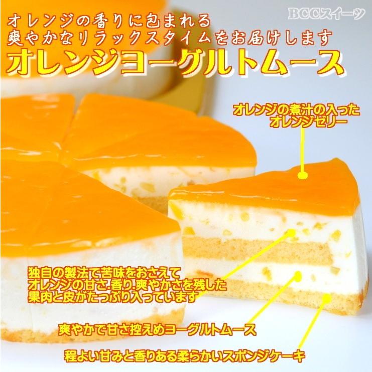 オレンジヨーグルトムースケーキ6号 18cmノーマル このケーキに名入れはできません名入れの場合は他のケーキをお選び下さい 創業39年老舗 ケーキ屋 cスイーツ 通販 Yahoo ショッピング