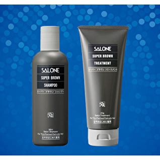サローネ スーパーブラウン シャンプーMX 4000ml 詰替 業務用 送料無料
