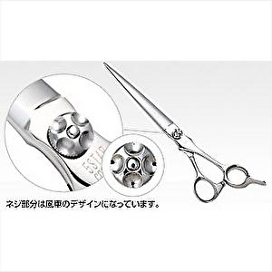 光シザー　5スター156コスモス　6.5インチ 美品】光シザー 5スターコスモス 156 カットシザー 6.5インチ 両