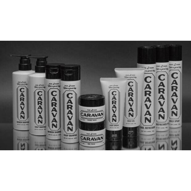CARAVAN ヘアワックス・ホールドスプレーセット CARAVANは香りも髪型もかっこよくなれる！商品毎のオススメの髪型と