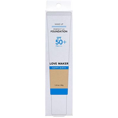 LOVE MAKER パーフェクトUVファンデーション 40g ナチュラルベージュ