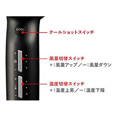 テスコム Nobby ノビー NB950マイナスイオン ヘアドライヤー ブラック