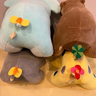 テイクオフ ぷにゅZOO きりん Mサイズ ぬいぐるみ プレゼント お祝い