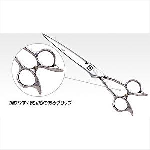 新品同様　SEV COSMOS ステンレス製　ヒカリシザー SEVシリーズ SEVコスモスUP TYPE：[株式会社ヒカリ]美容師、理容