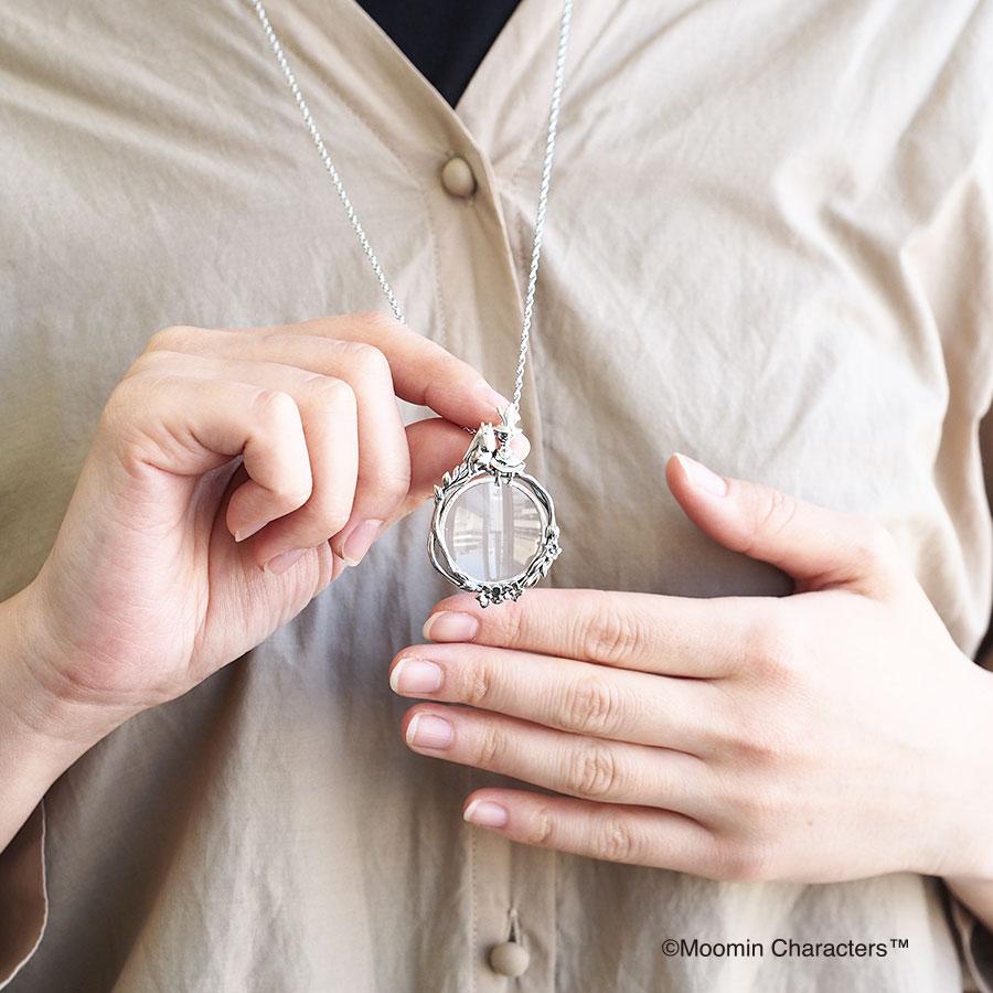 MOOMIN 碌山 橋の上 ムーミン スナフキン ルーペペンダント