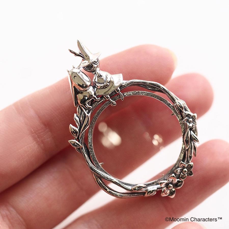 MOOMIN（ムーミン） 碌山 橋の上 スナフキン ルーペペンダント