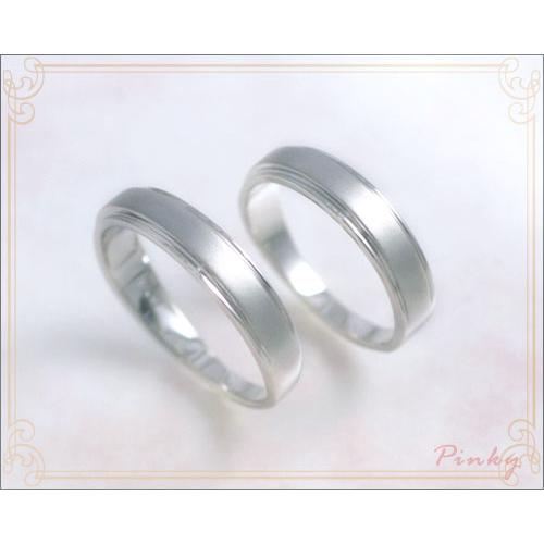 K10wg ペアピンキーリング シェリール マット ミラー仕上げ 薬指の細いカップルのペアリングにもok国産 日本製 誕生日プレゼント専門店 Ciao 通販 Yahoo ショッピング