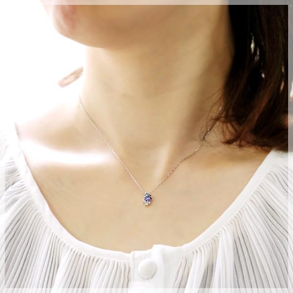 サファイア　ビーズ　ネックレス　グラデーション　silver925 サファイア ネックレス 10金 K10ホワイトゴールド ブルー