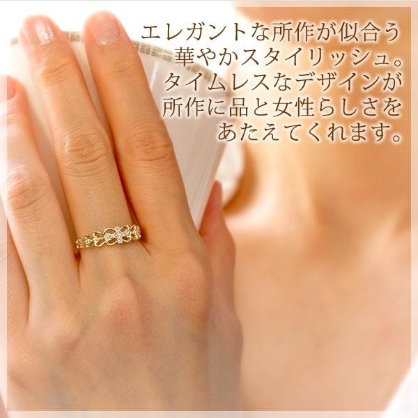 大きいサイズ 指輪 プラスサイズリング 13から23号 ダイヤモンド5石 計 