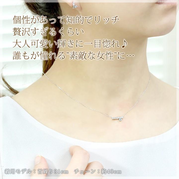 アクアマリン ネックレス レディース ダイヤモンド 0.07ct ペンダント 