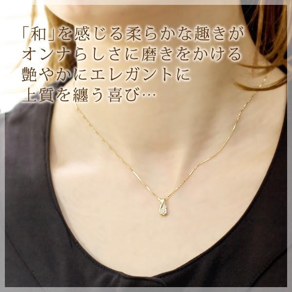 天然ダイヤモンド ネックレス プラチナ950 K18ゴールド