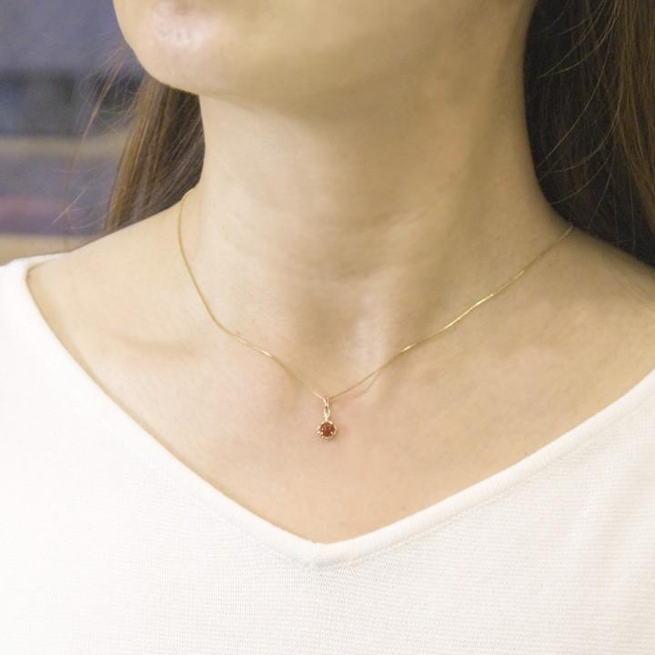 血赤珊瑚 ネックレス レディース K10 ダイヤ0.01ct ペンダント 血赤珊瑚 ネックレス レディース K10 ダイヤ0.01ct ペンダント