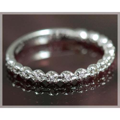 リング K18 ピンキーリング ダイヤモンド合計0.10ct 4号 ピンキーリング 18k ダイヤモンド 0.10ct レディース リング 指輪