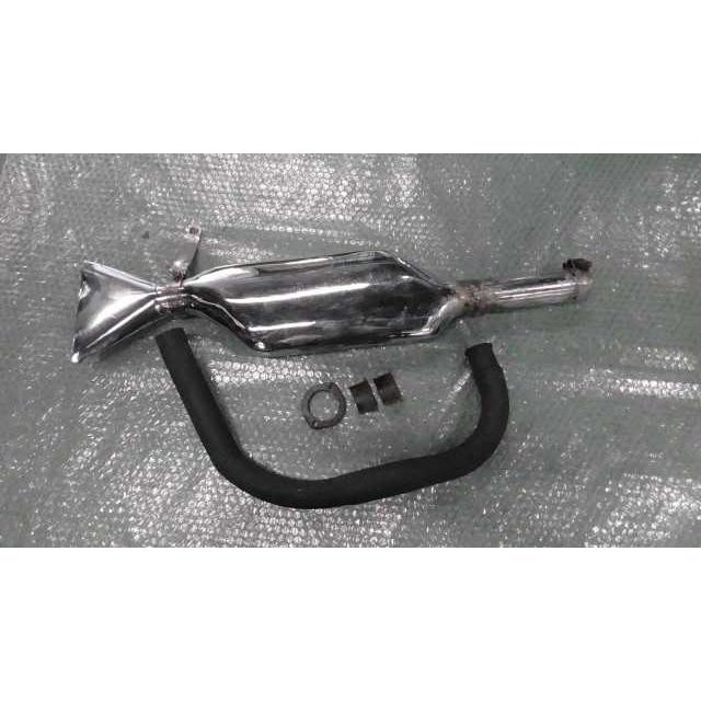 TLR200 MD09-123 の マフラー CAMPBELLS 自作？ 傷 凹み *1593653832